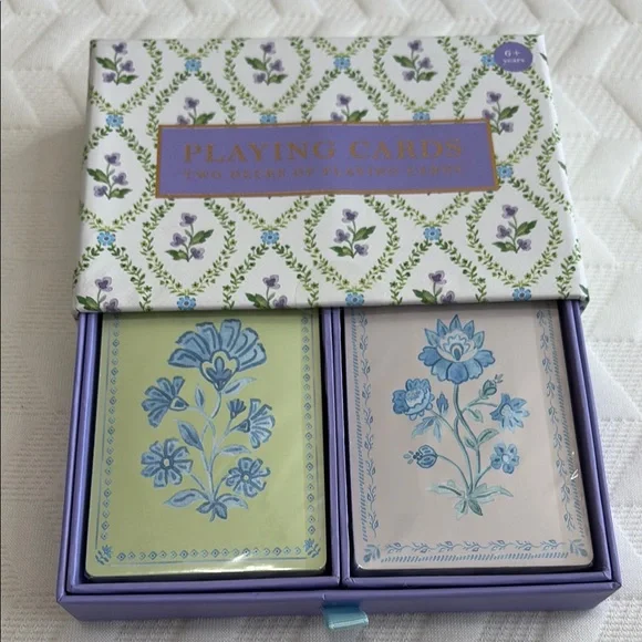 Pick 1 - Floral Playing Cards Set - Picture 3 of 5